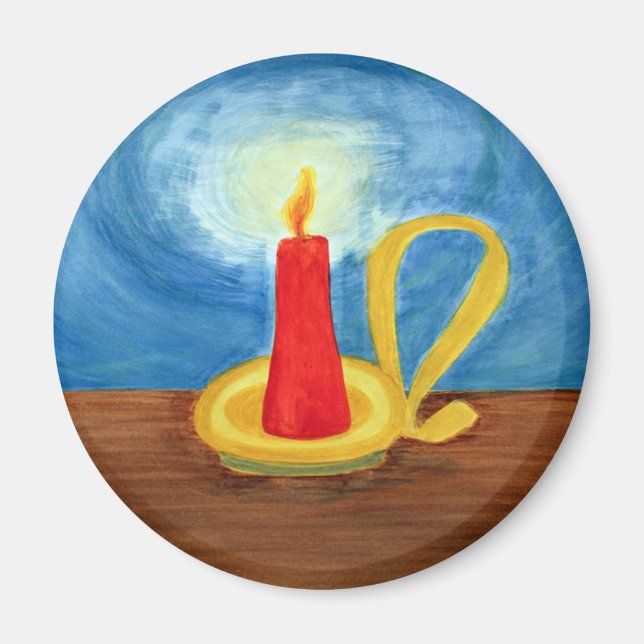 Imán Velas en la oscuridad (Frente)