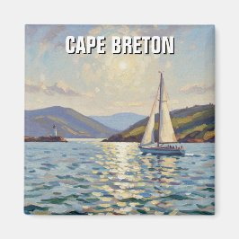 Imán Velero en la isla de Cape Breton Canadá