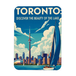 Imán Velero en Toronto Canadá Viajes