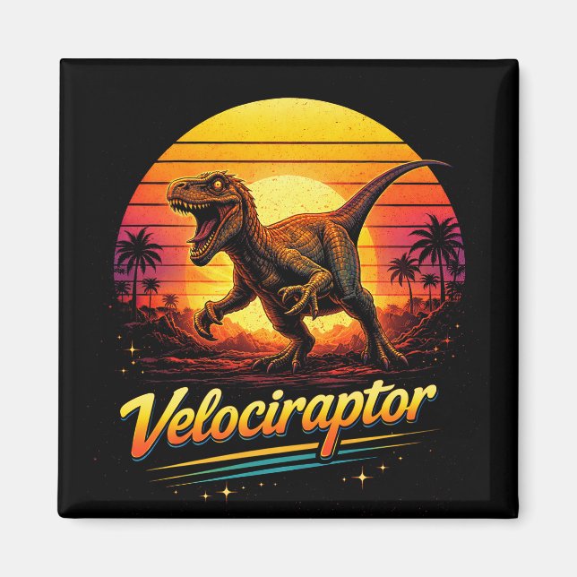 Imán Velociraptor (Frente)