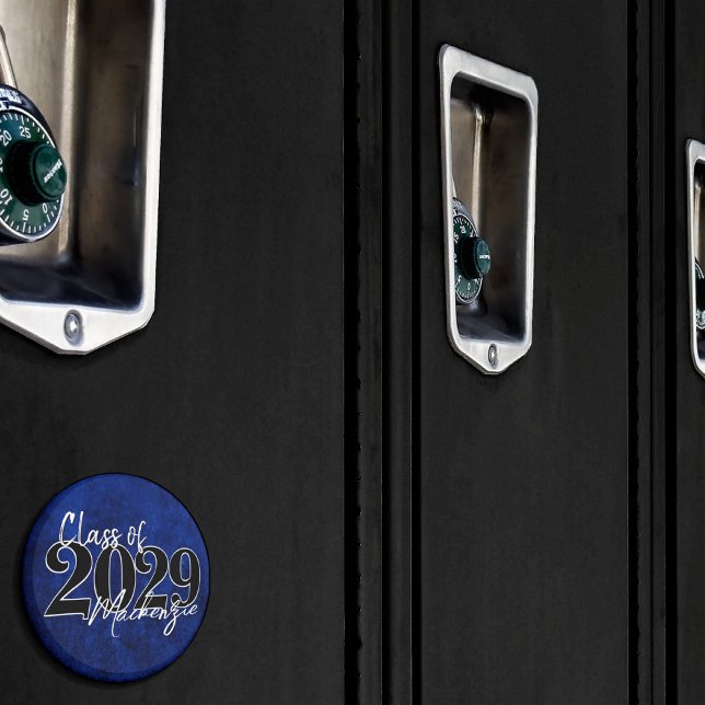 Imán Velvet Grad | Grunge de tono de jewel azul zafiro (Subido por el creador)