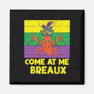 Imán Ven A Mí Breaux Colas De Langostinos Graciosos Mar