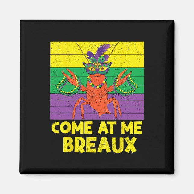 Imán Ven A Mí Breaux Colas De Langostinos Graciosos Mar (Frente)