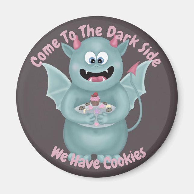 Imán Ven Al Lado Oscuro (Frente)