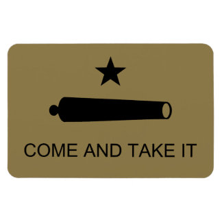 Imán ¡Ven y Tómala! Bandera de batalla del estado de Te