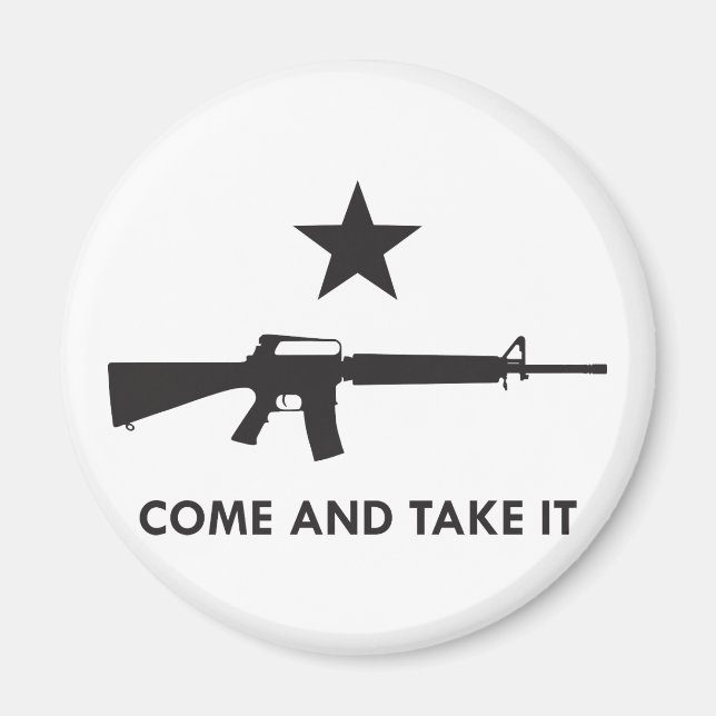 Imán ¡Ven y tómalo! (AR15) (Frente)