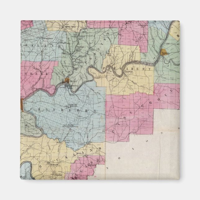 Imán Venango Co., Pa (Frente)