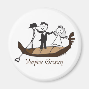Imán Venecia Italia Groom Favors
