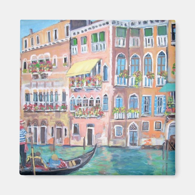 Imán Venecia, Italia Magnet (Frente)