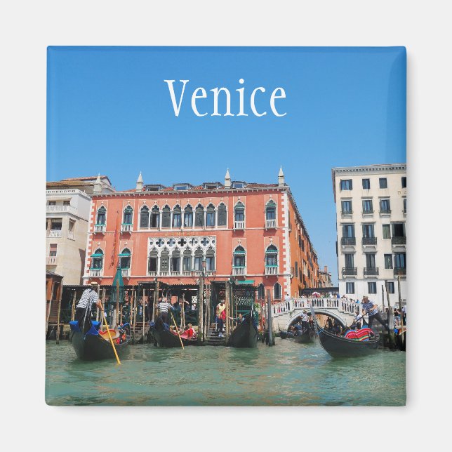 Imán Venecia, Italia Magnet (Frente)
