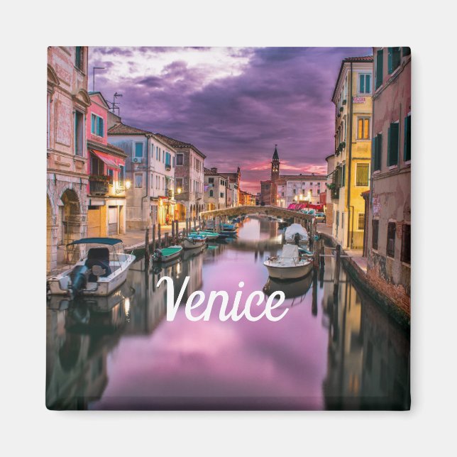 Imán Venecia Italia Magnet (Frente)