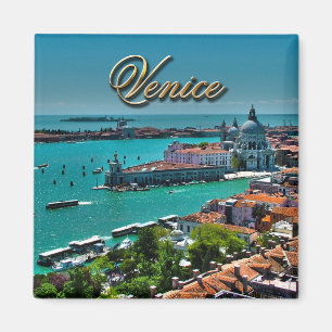 Imán Venecia, Italia - visión aérea