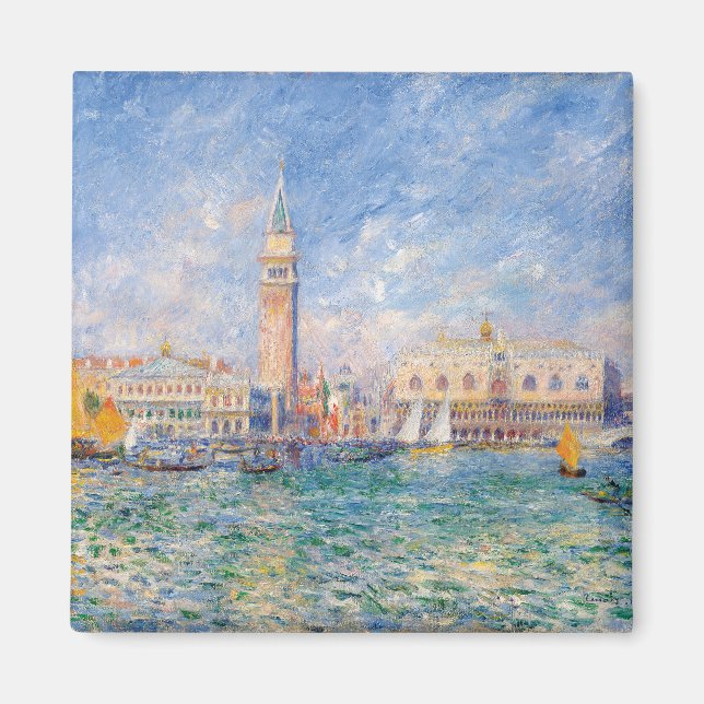 Imán Venecia (Palacio del Doge) Pierre-Auguste Renoir (Frente)