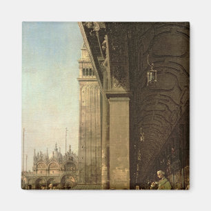 Imán Venecia: Piazza di San Marco y la columnata