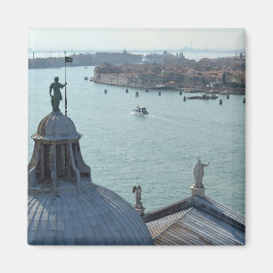 Imán Venecia San Giorgio Maggiore View Magnet