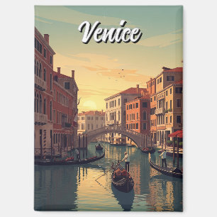 Imán Venecia Venecia Venecia Italia Viaje de Souvenir