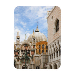 Imán Venecia, Veneto, Italia - Pájaros posados en una