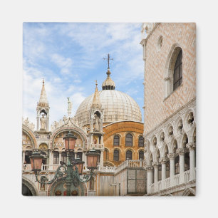 Imán Venecia, Veneto, Italia - Pájaros posados en una