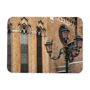 Imán Venecia, Veneto, Italia - Una farola está en pie
