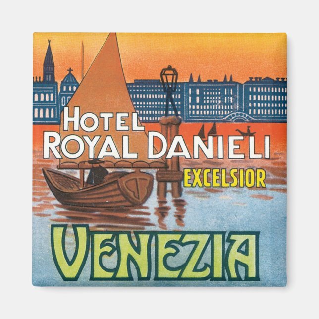 Imán Venezia Hotel Royal Danieli (Frente)