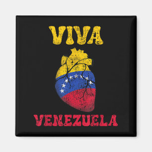 Imán Venezuela Libre 2026 Venezuela Corazón Bandera