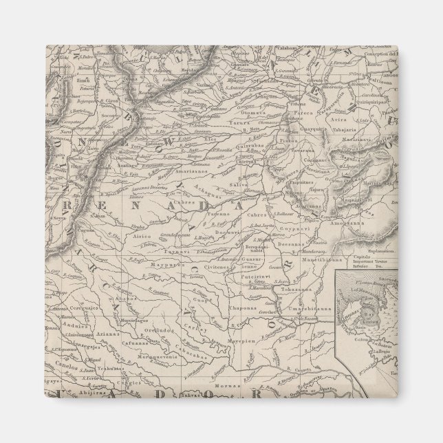 Imán Venezuela, Nueva Granada y Ecuador 3 (Frente)