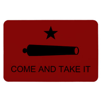 Imán ¡Vengan y tómenlo! Bandera de batalla del estado d