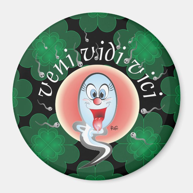 Imán veni vedi vici Magnet (Frente)