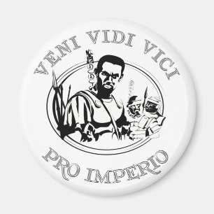 Imán Veni Vidi Vici Soldado Romano Pro Imperio