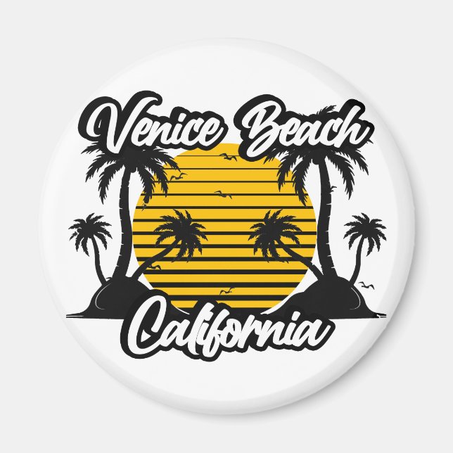 Imán Venice Beach California (Frente)