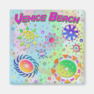 Imán Venice Beach Seven Suns & Energy Magnet