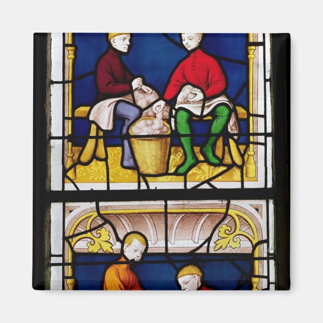 Imán Ventana de la mercadería de ropa (Frente)