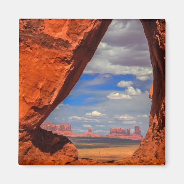 Imán Ventana de roca al Monumento Valley, AZ (Frente)