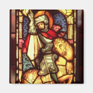 Imán Ventana de vidrio manchado