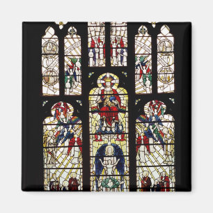Imán Ventana en la catedral de Worcester, siglo XV