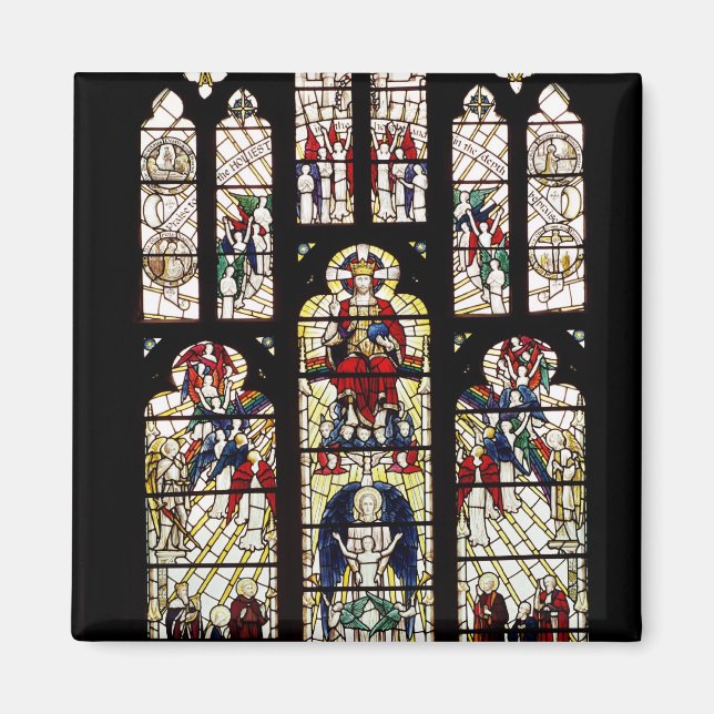 Imán Ventana en la Catedral de Worcester, siglo XV (Frente)