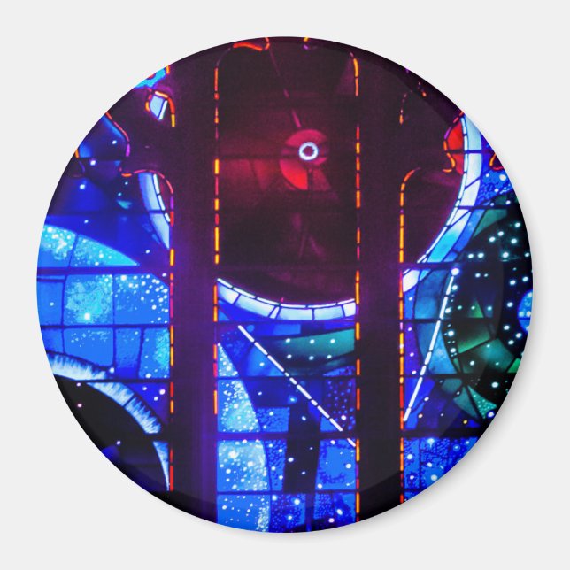 Imán Ventana espacial a la Catedral Nacional de Washing (Frente)