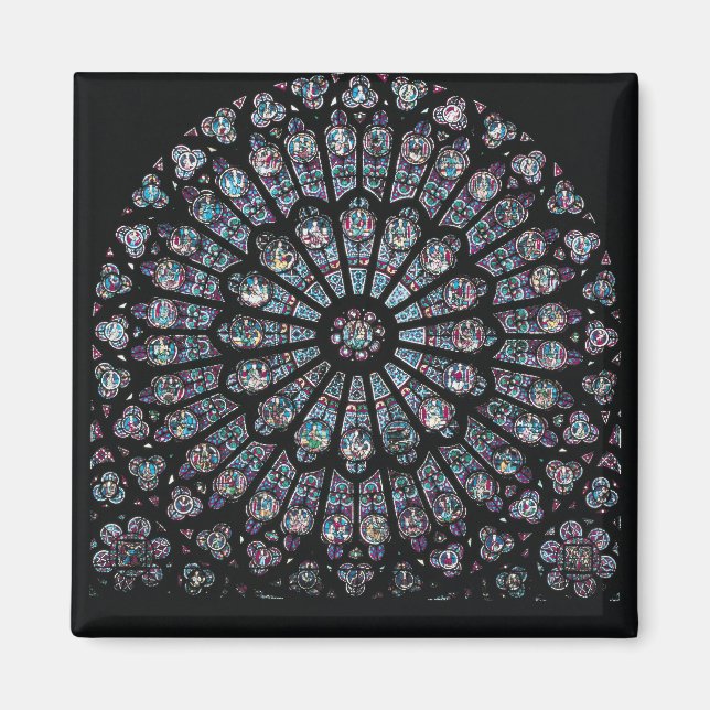 Imán Ventana rosa de traspaso norte (Frente)