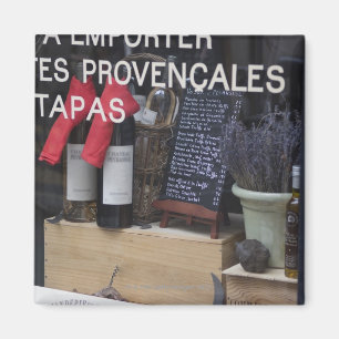 Imán Ventana y vino de demostración