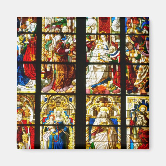 Imán Ventanilla de vidrio templado en la Catedral de Co (Frente)