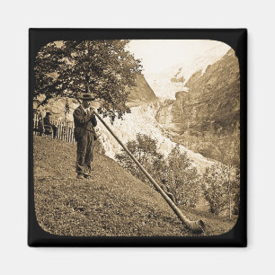 Imán Ventilador suizo del cuerno de las montañas de la