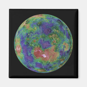 Imán Venus centrado en el Polo Norte