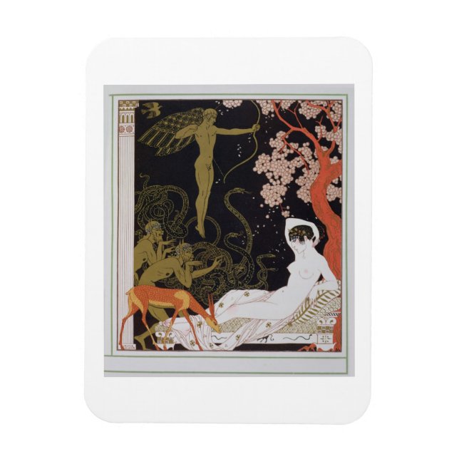 Imán Venus (color litho) (Vertical)