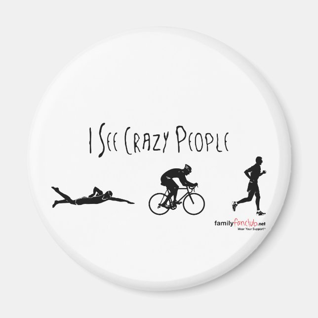 Imán Veo Personas Locas (Frente)