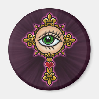 Imán Ver el diseño cruzado ocular