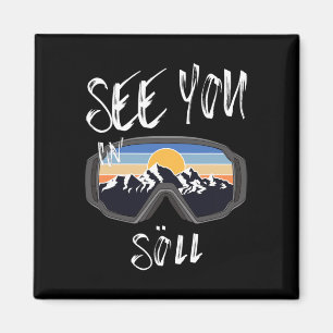Imán Ver En Söll Tyrol Vacation Ski Goggles