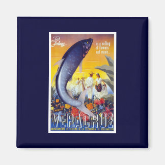Imán Veracruz, México Vintage