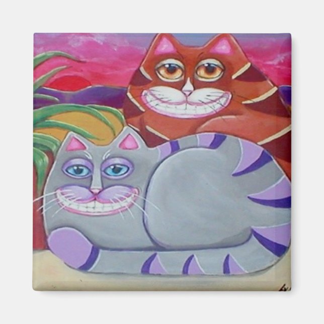 Imán Veranda Cats Magnet (Frente)
