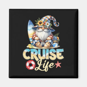 Imán Verano con mi Gnomies Vacaciones Cruise Life Gnome