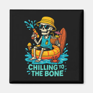 Imán Verano De Halloween Escalofriante Para El Bono Ske